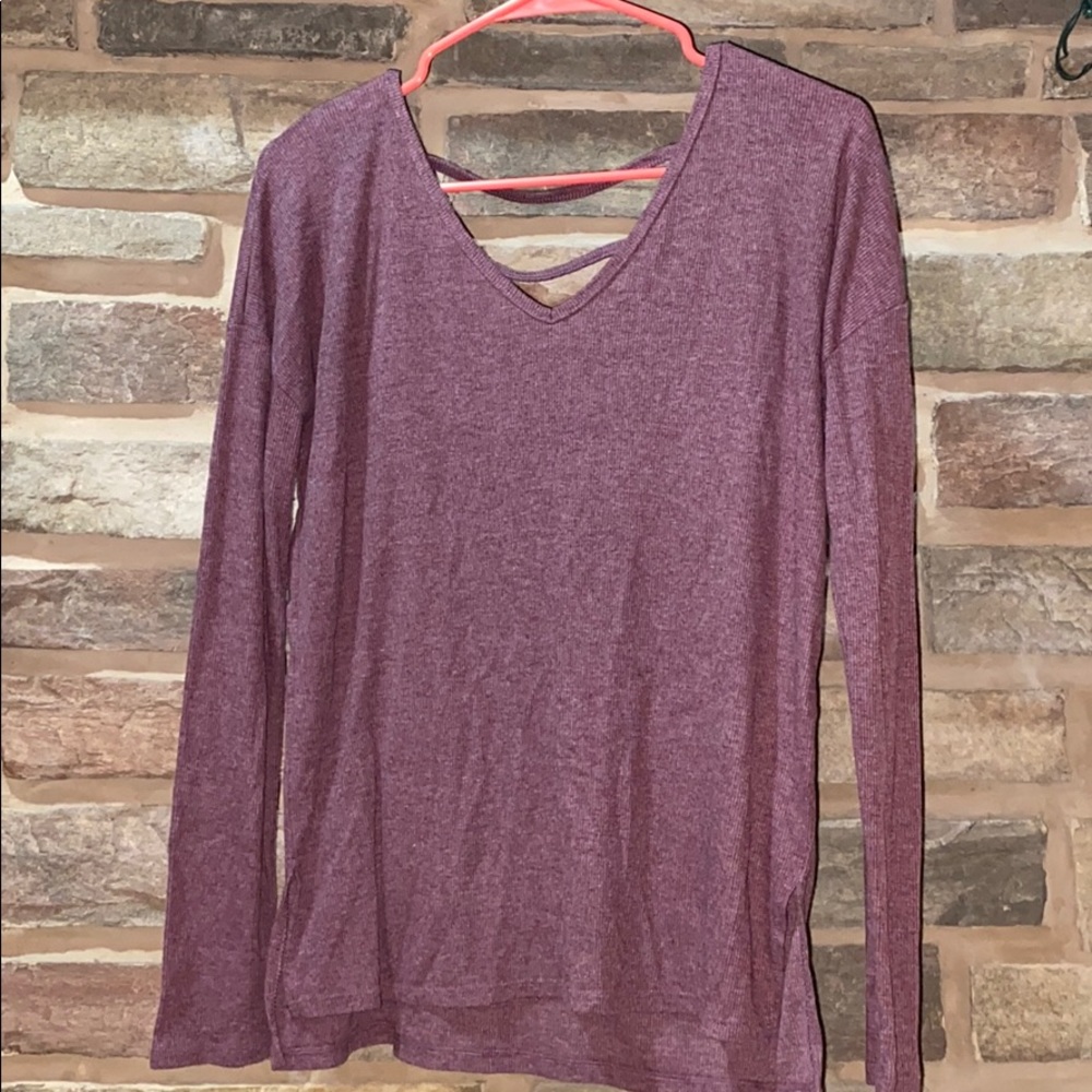 Maroon long sleeve